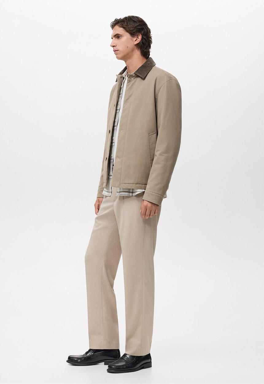 MANGO - Cazadora Theon - Beige