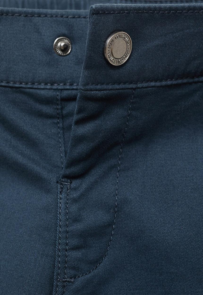 MANGO - Trousers cargob - navy