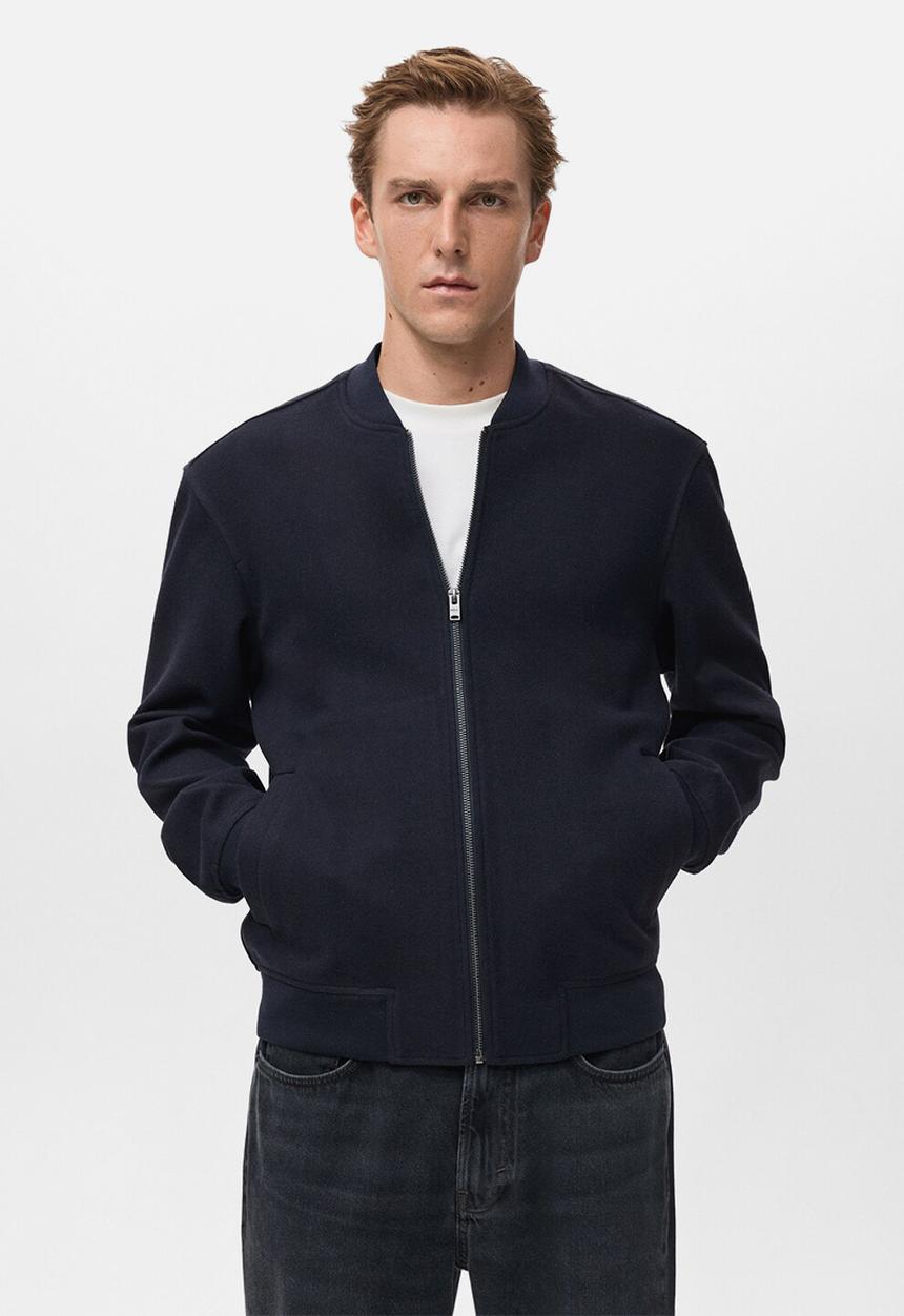 MANGO - Sudadera Alludiab - Navy