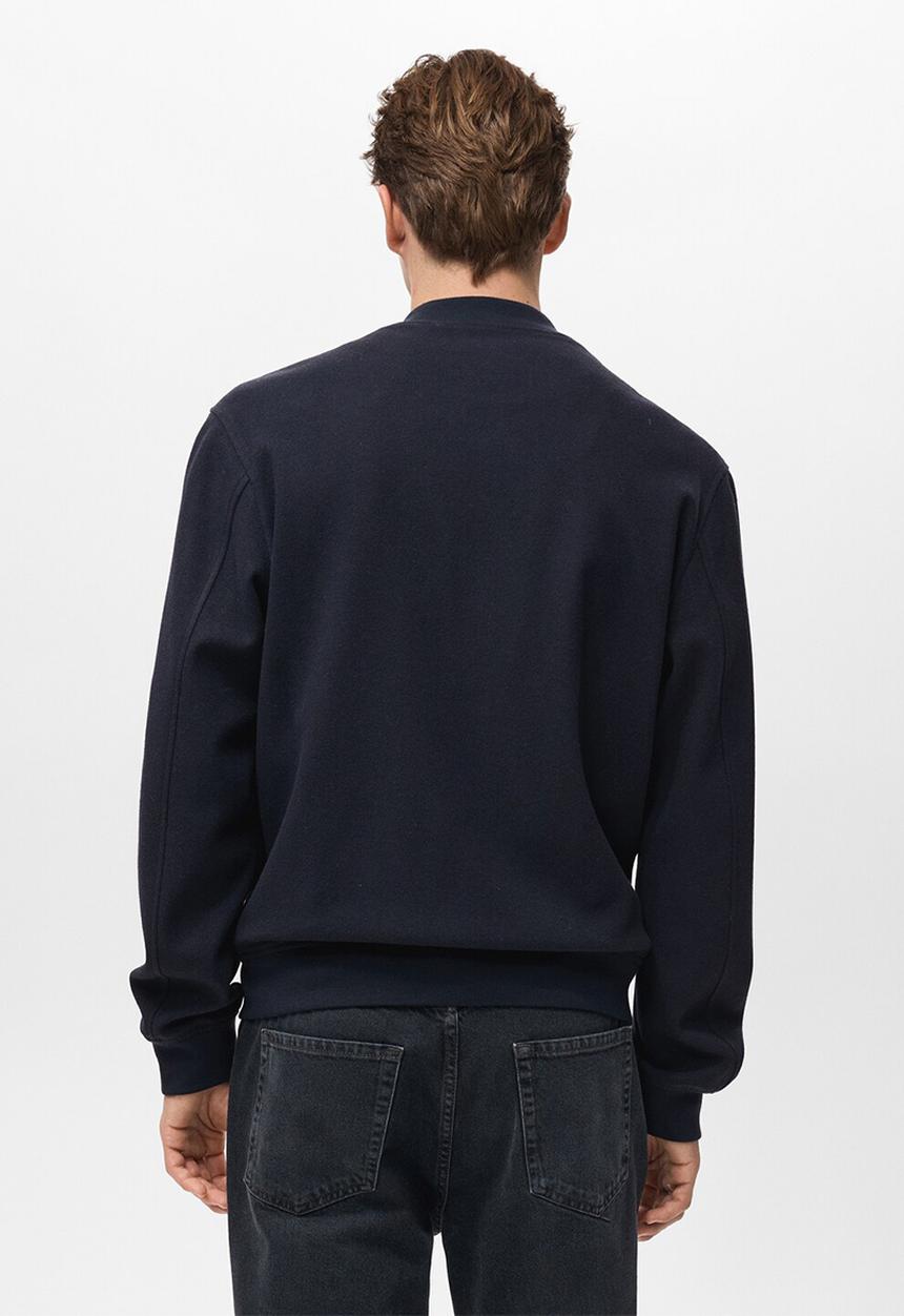 MANGO - Sudadera Alludiab - Navy