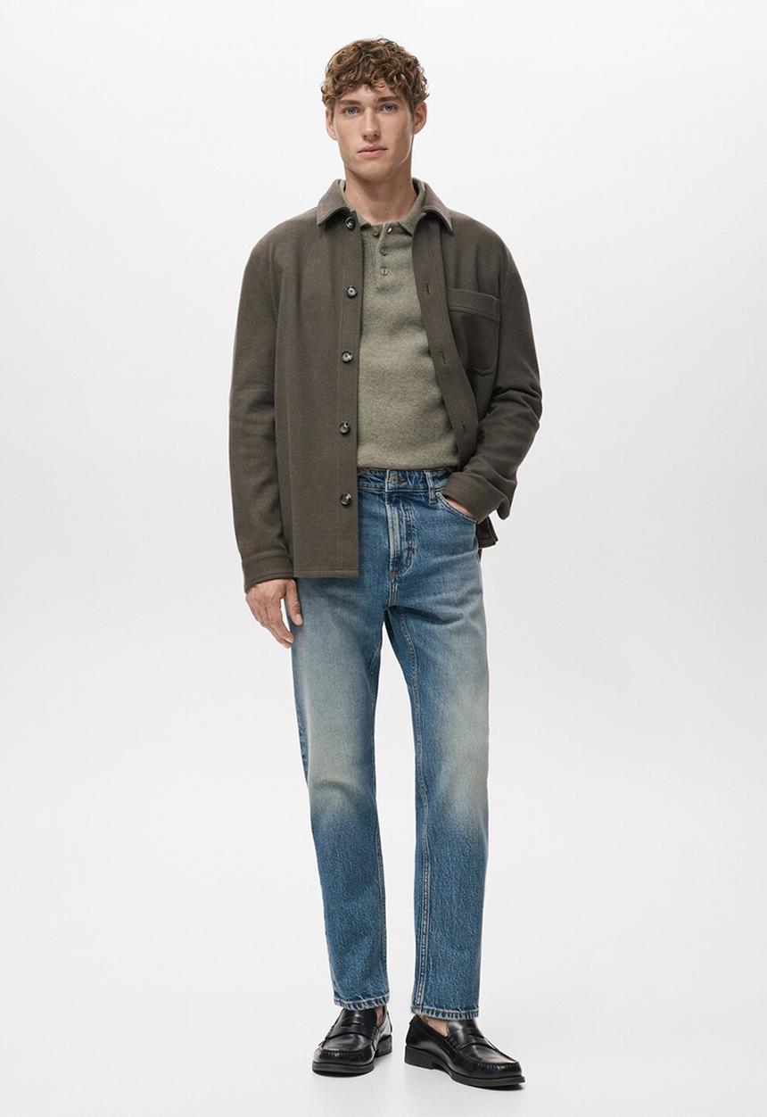 MANGO - Jeans BEN - Open Blue