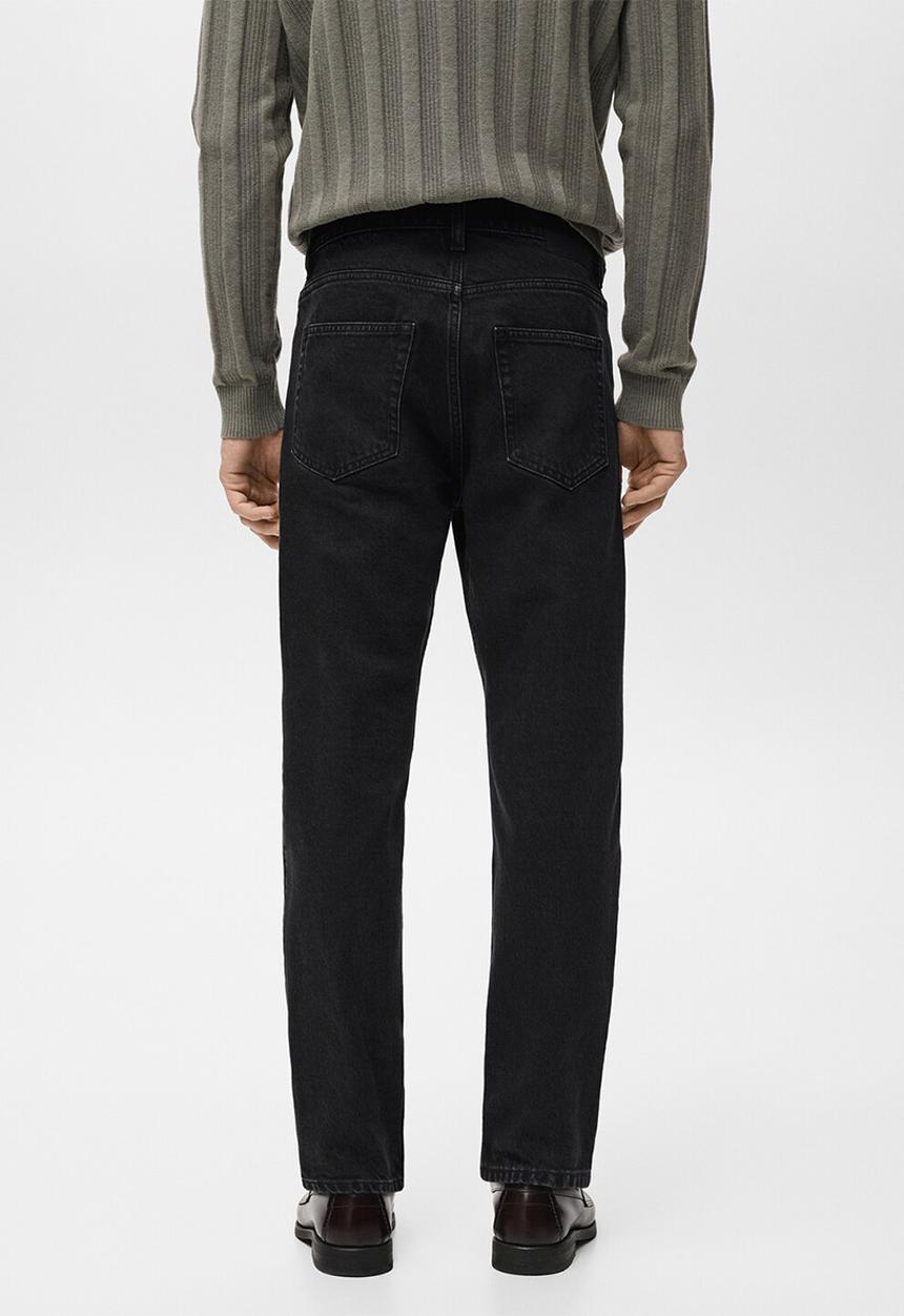 MANGO - Jeans Ben - Black Denim