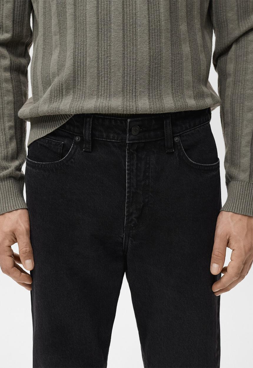 MANGO - Jeans Ben - Black Denim
