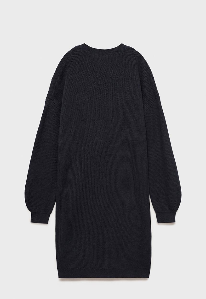 MANGO - Dress saski - navy
