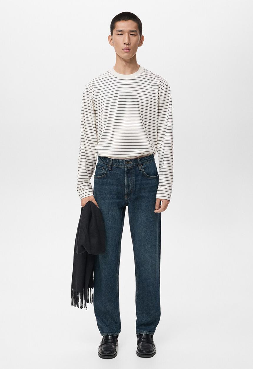 MANGO - Camiseta Marinier - Light Beige