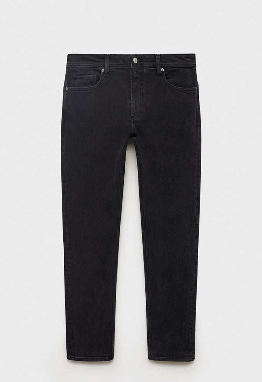 MANGO - Jeans Jan - Black Denim