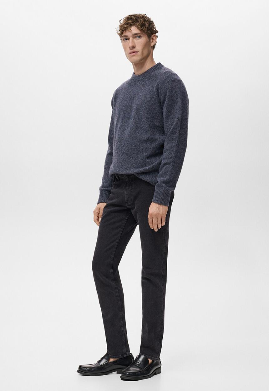 MANGO - Jeans Jan - Black Denim