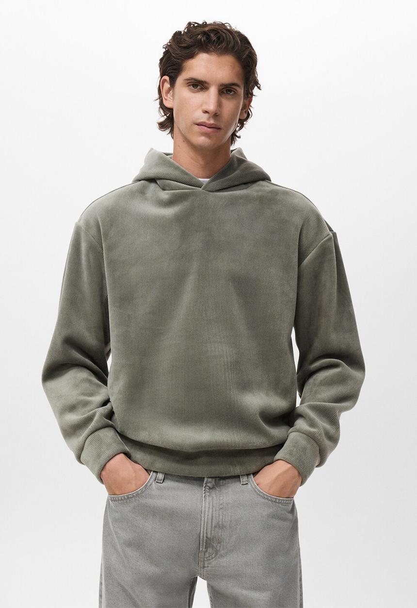MANGO - Sudadera Courdoro - Pastel Green