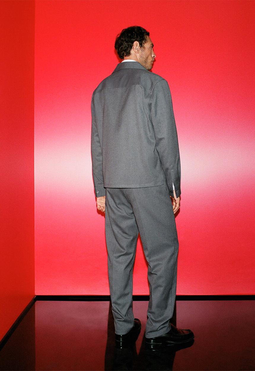 MANGO - Pantalon Dover - Grey