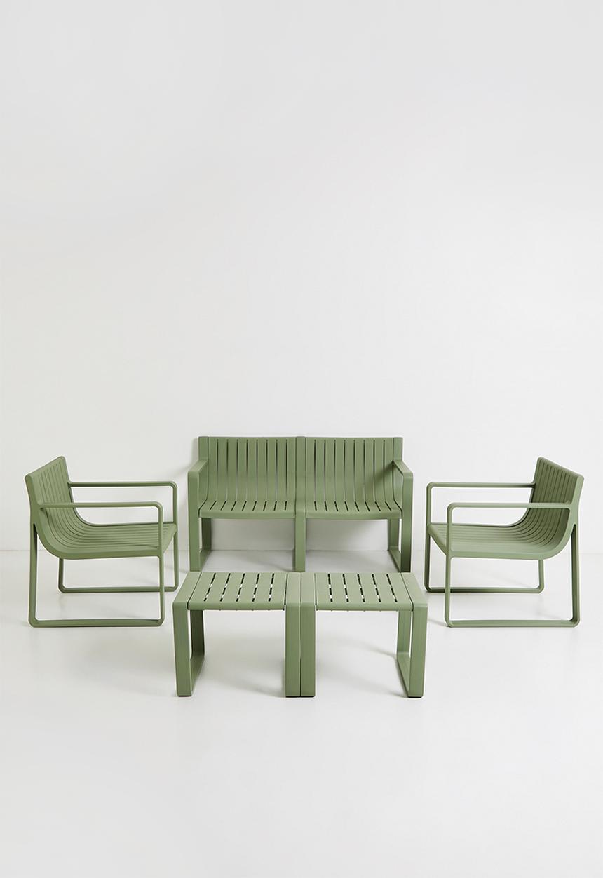 H&S - Ricky garden set - green
