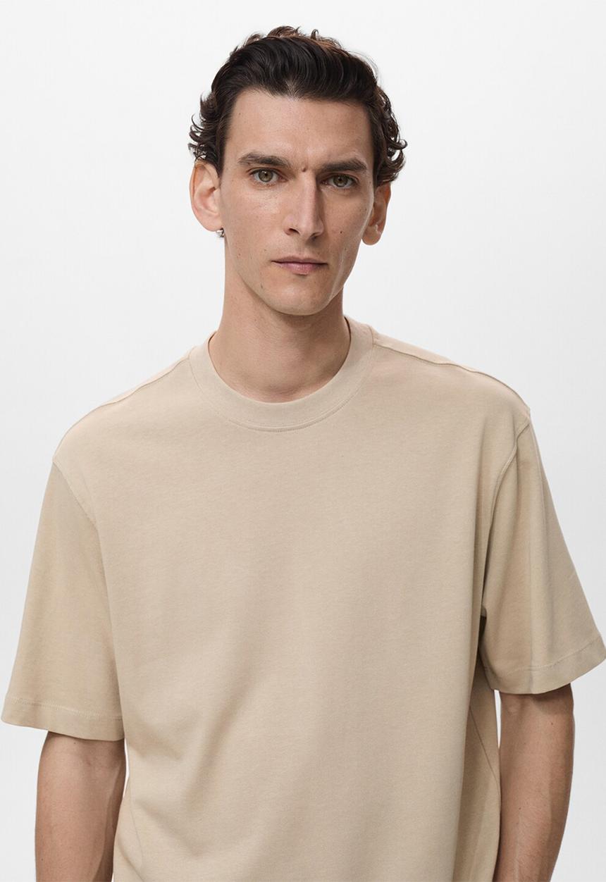 MANGO - Camiseta Anouk - Light Beige