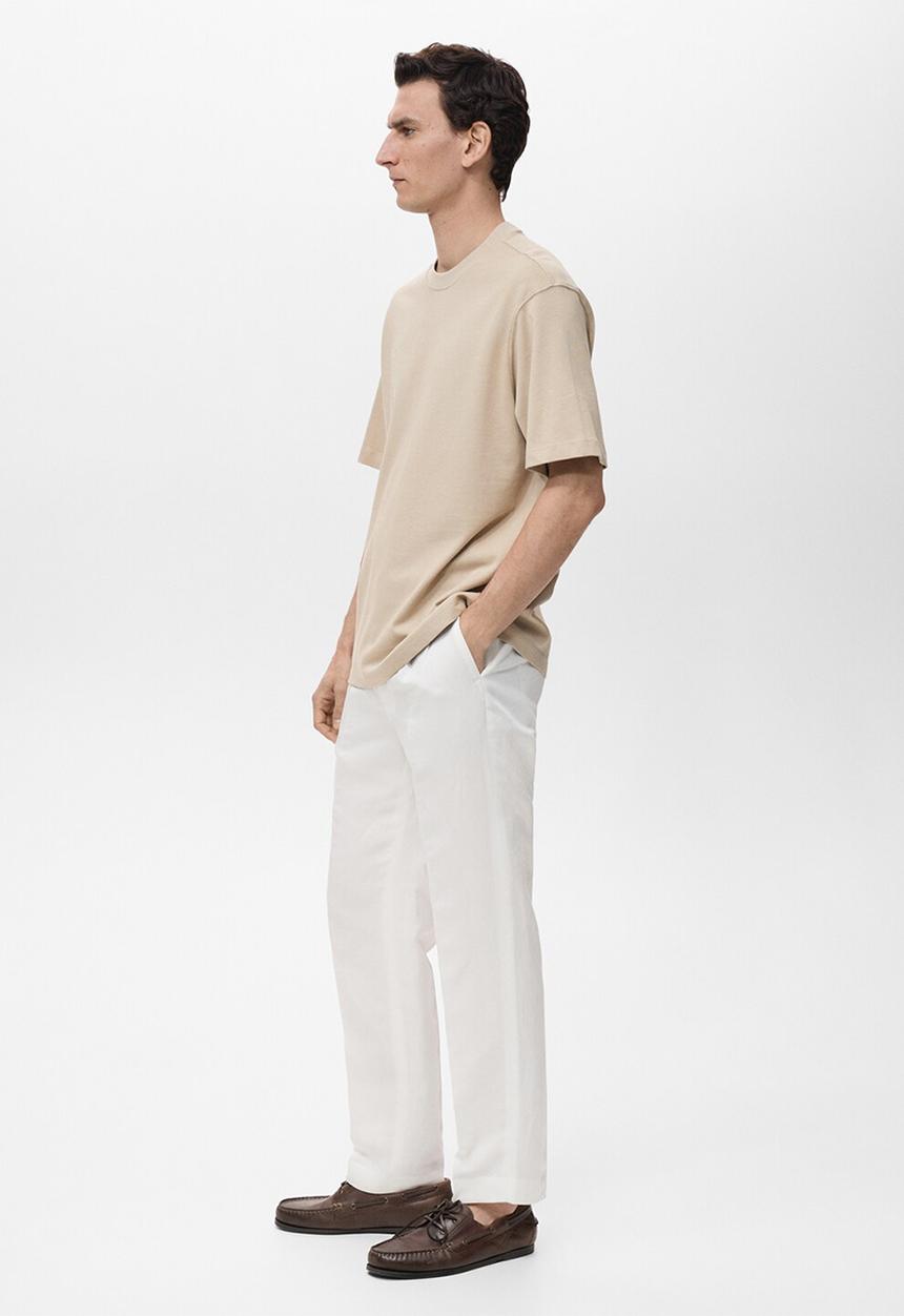 MANGO - Camiseta Anouk - Light Beige