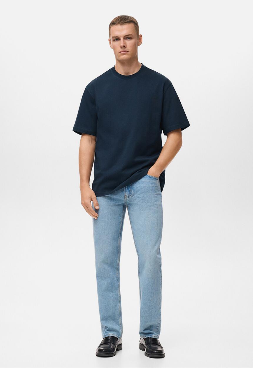 MANGO - Camiseta Anouk - Navy