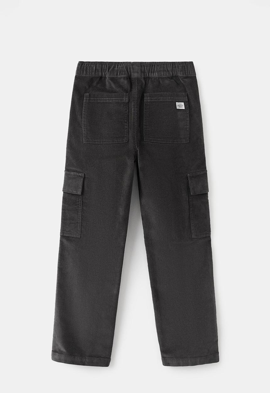 MANGO - Trousers LUKE - Charcoal