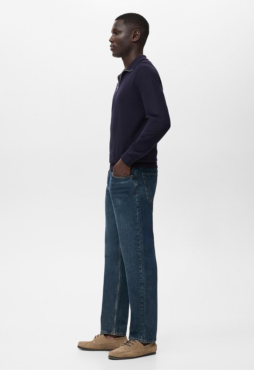 MANGO - Jersey Tenp - Navy