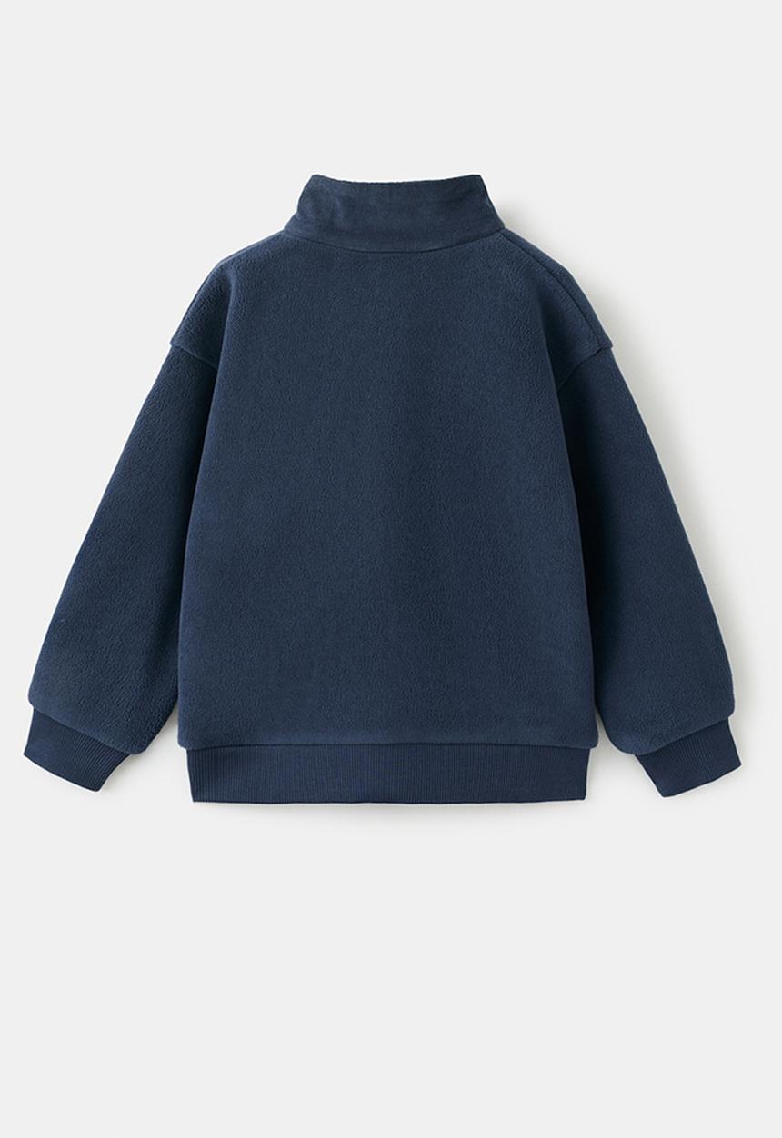 MANGO - Sweatshirt POLAR - Navy