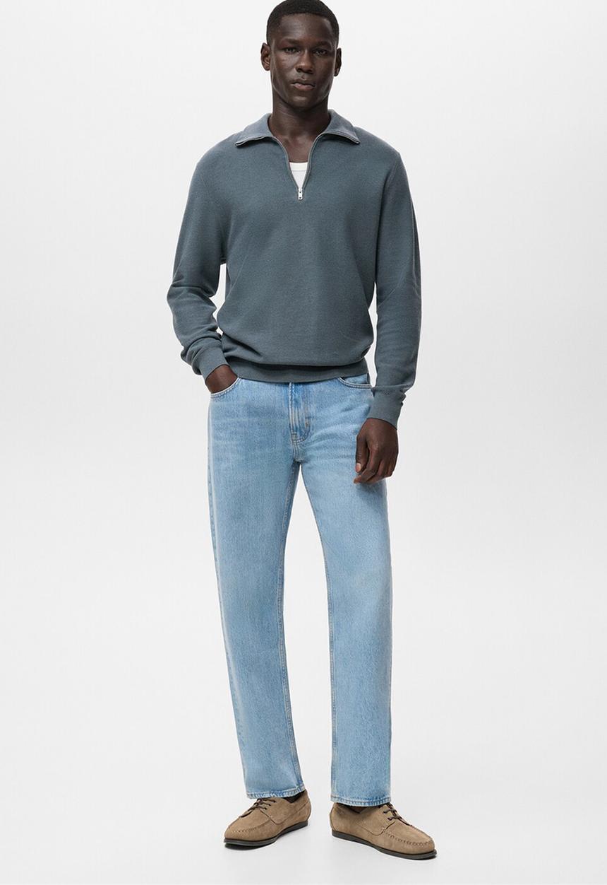 MANGO - Jersey Tenp - Dark Blue