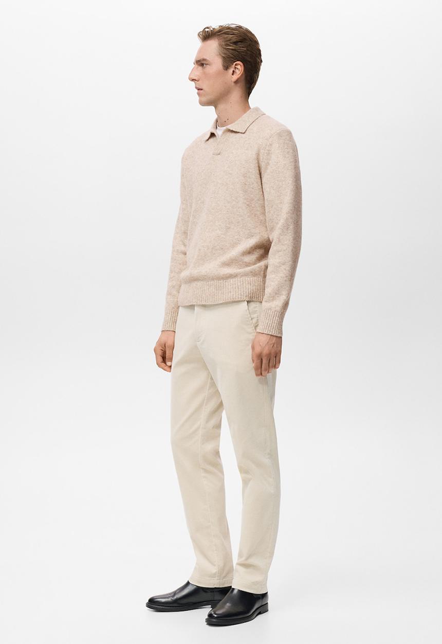 MANGO - Polo Oreo - Sand