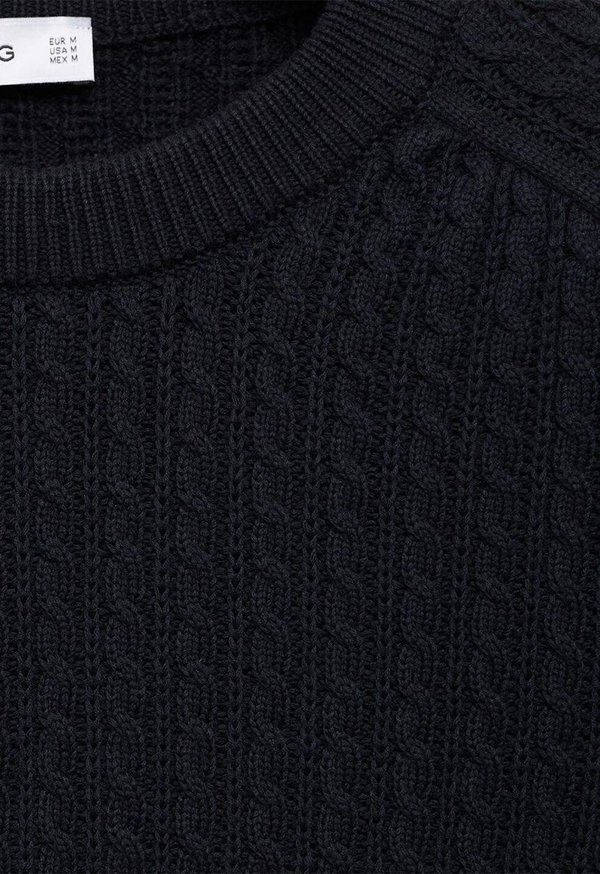 MANGO - Jersey Mars - Navy