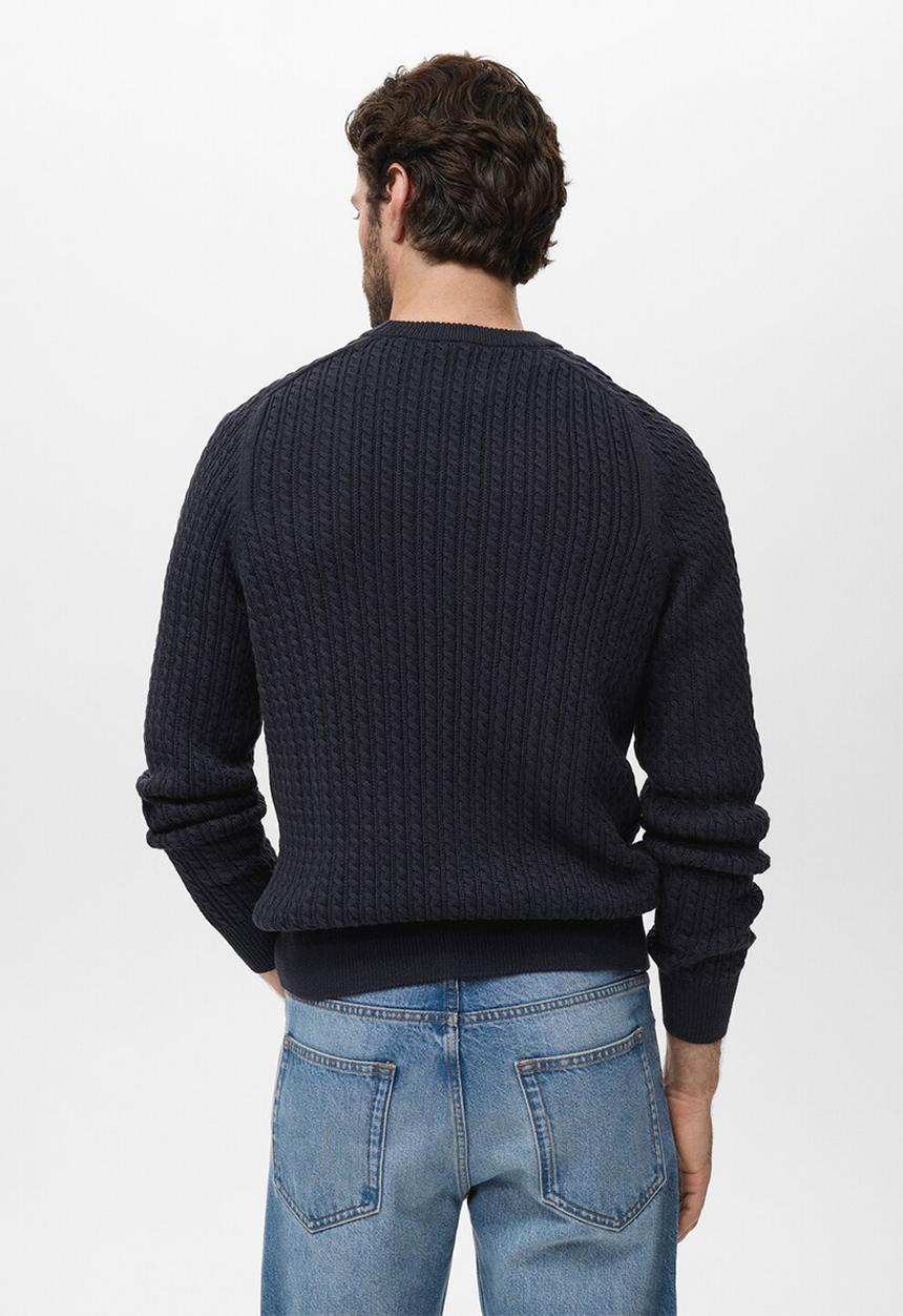 MANGO - Jersey Mars - Navy