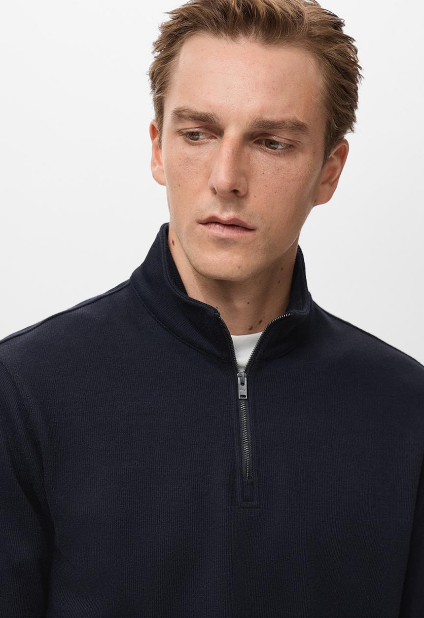 MANGO - Sudadera Shangai - Navy