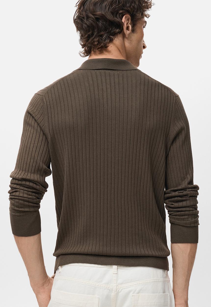 MANGO - Polo Taurus - Khaki
