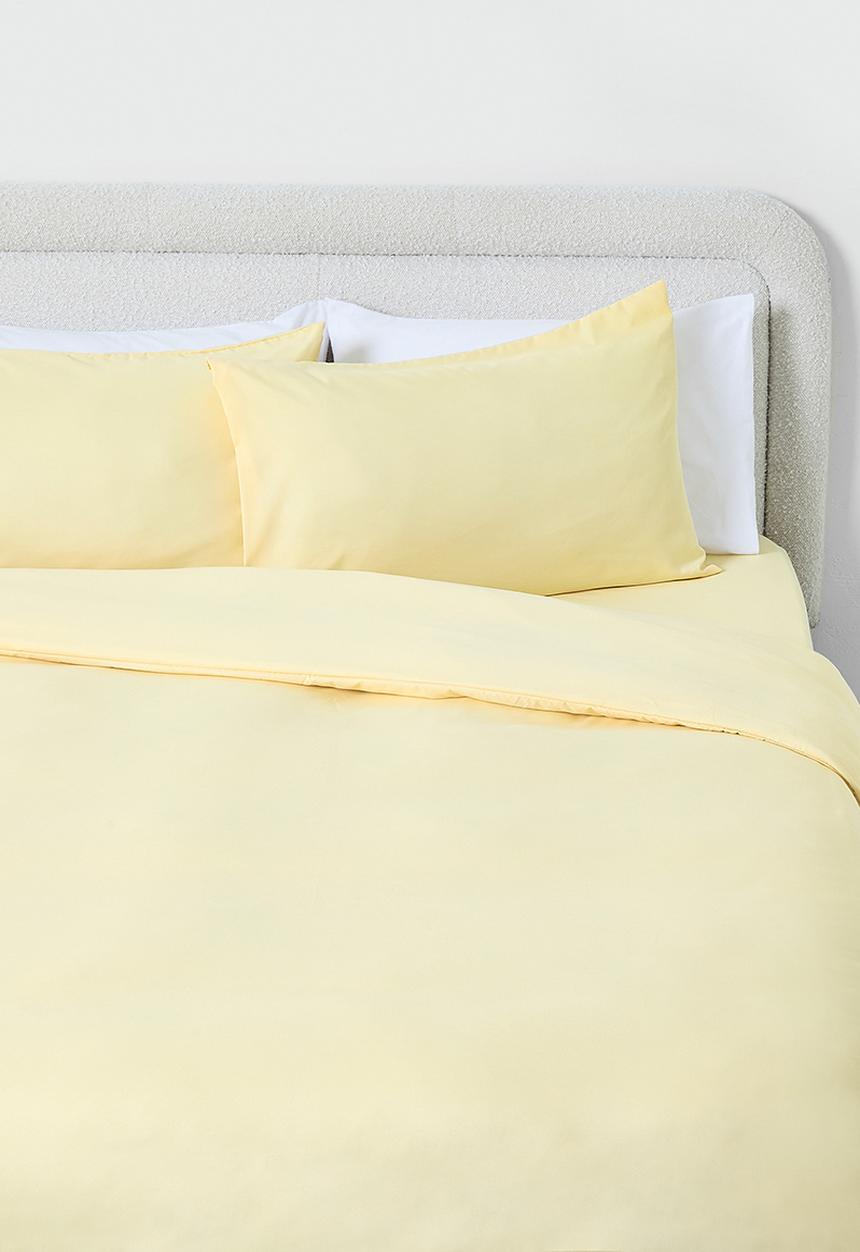 Sixth Floor - Recycled Microfibre Duvet Set - Yellow
