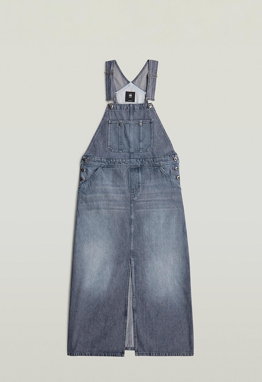 G-STAR - Carpenter dungaree dress wmn - blue