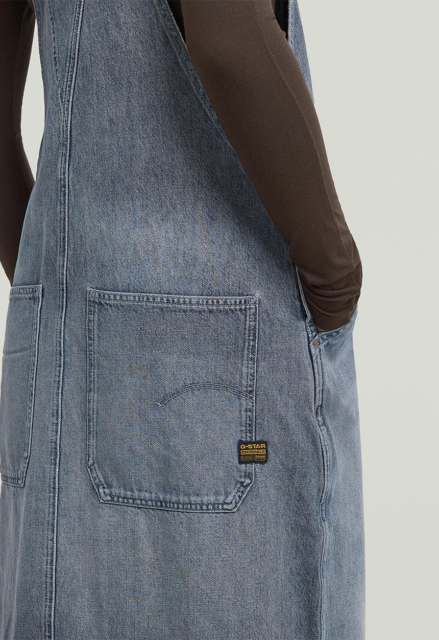 G-STAR - Carpenter dungaree dress wmn - blue
