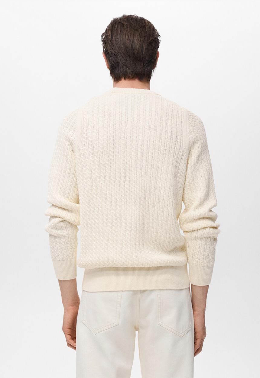 MANGO - Jersey Mars - Offwhite