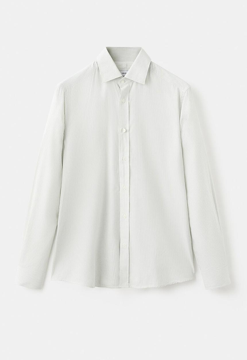 MANGO - Camisa Veirat - Green
