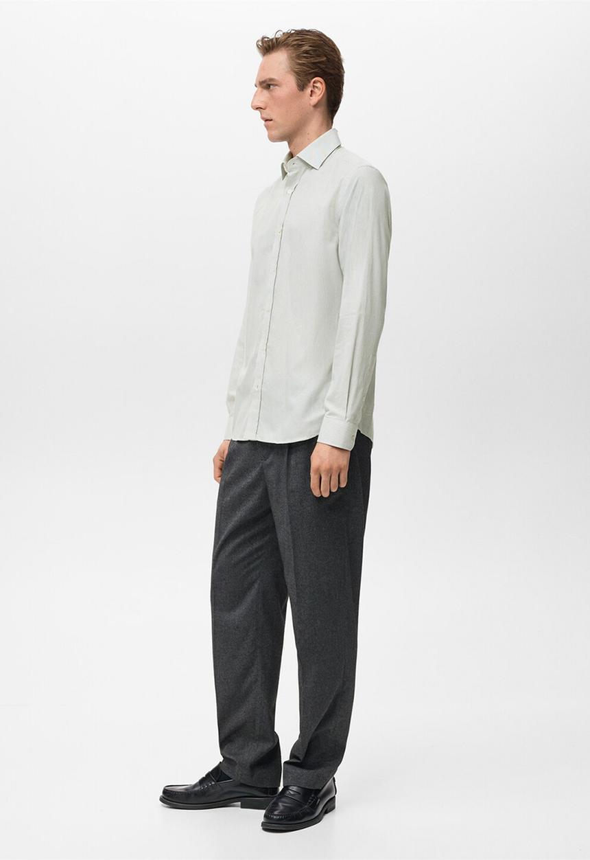 MANGO - Camisa Veirat - Green