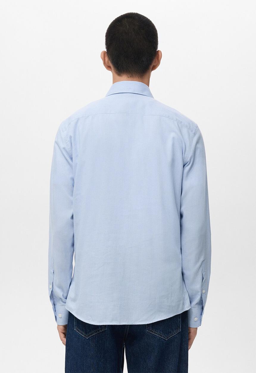 MANGO - Camisa Veirat - Sky-Blue