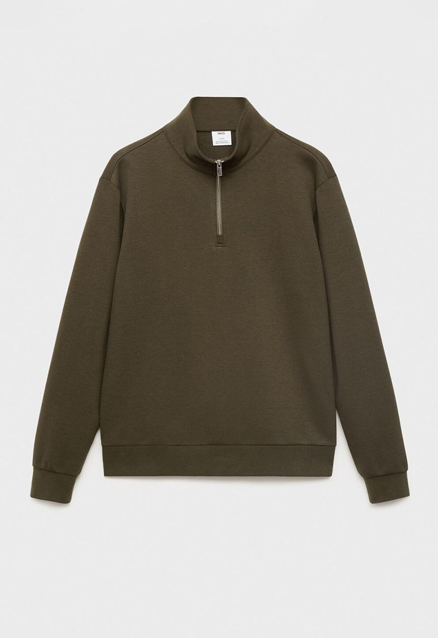 MANGO - Sudadera Winny - Dark Green