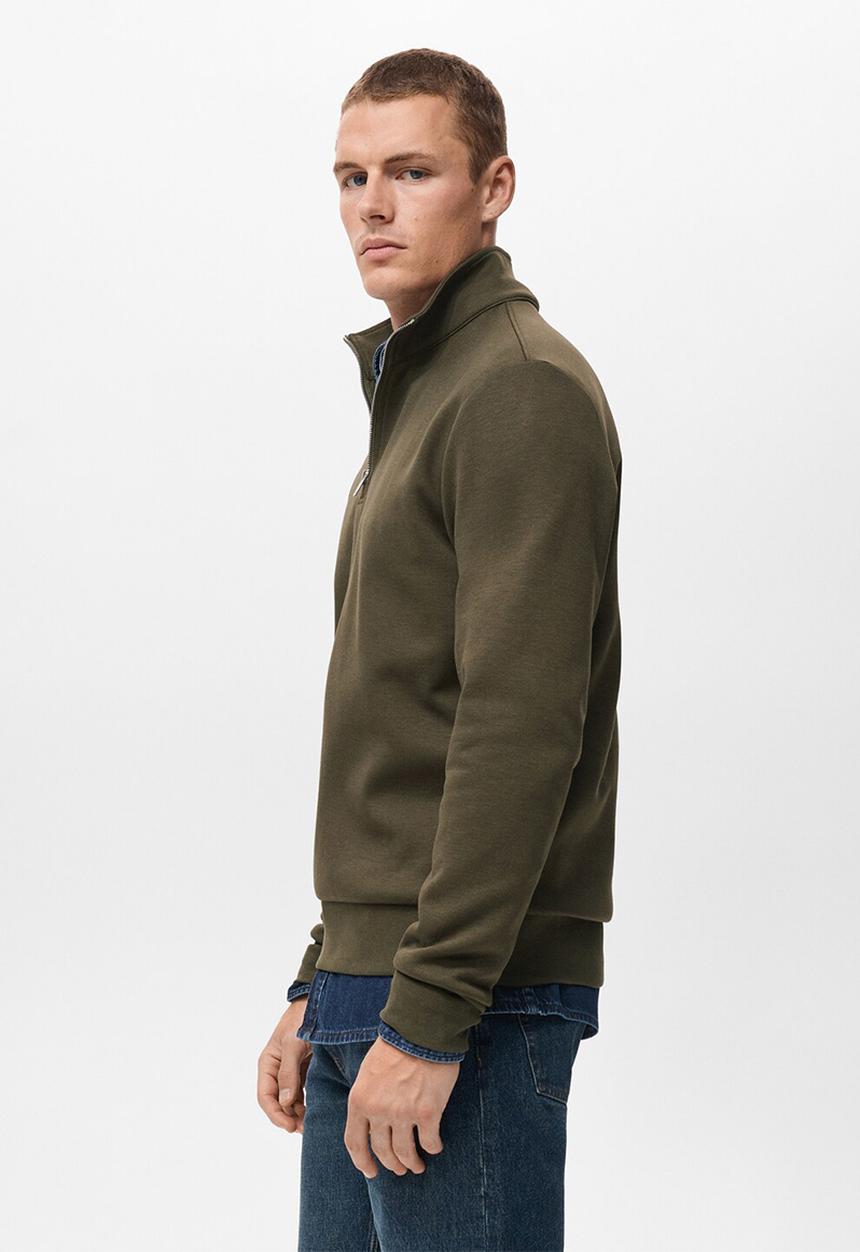 MANGO - Sudadera Winny - Dark Green