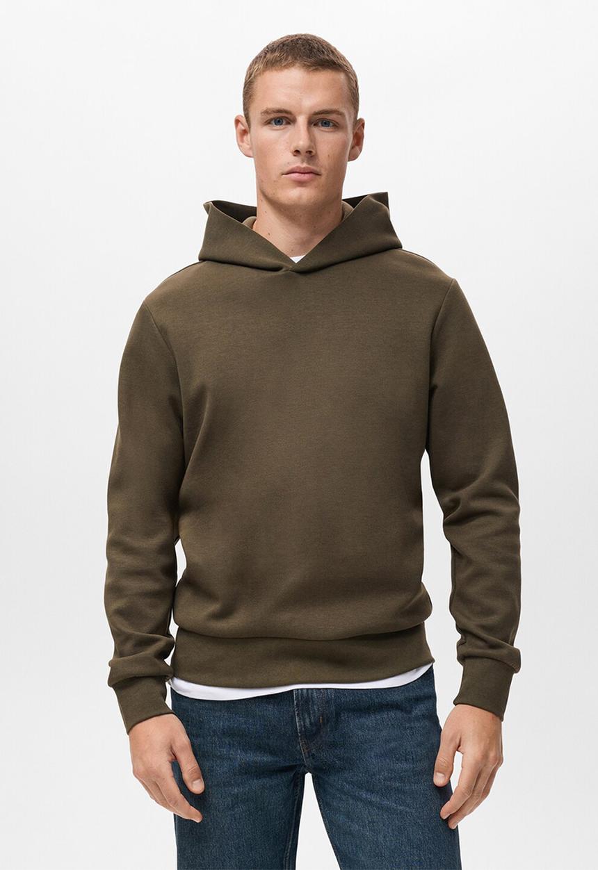 MANGO - Sudadera Bono - Dark Green