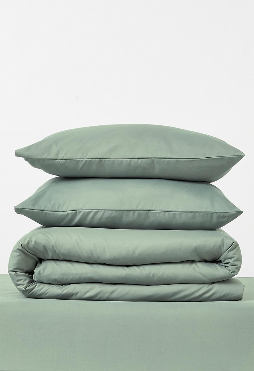 Sixth Floor - Recycled Microfibre Duvet Set - Pistachio