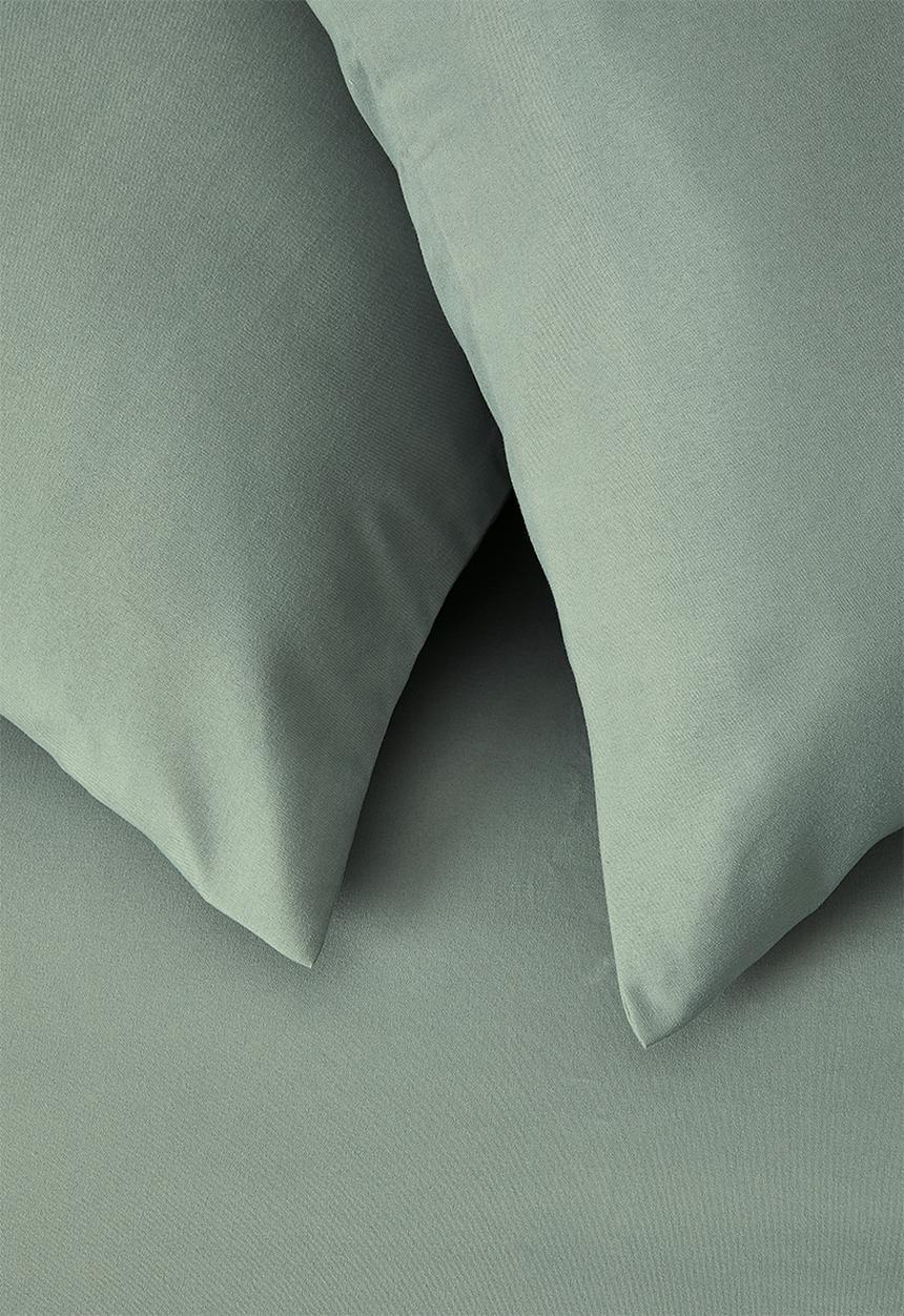 Sixth Floor - Recycled Microfibre Duvet Set - Pistachio