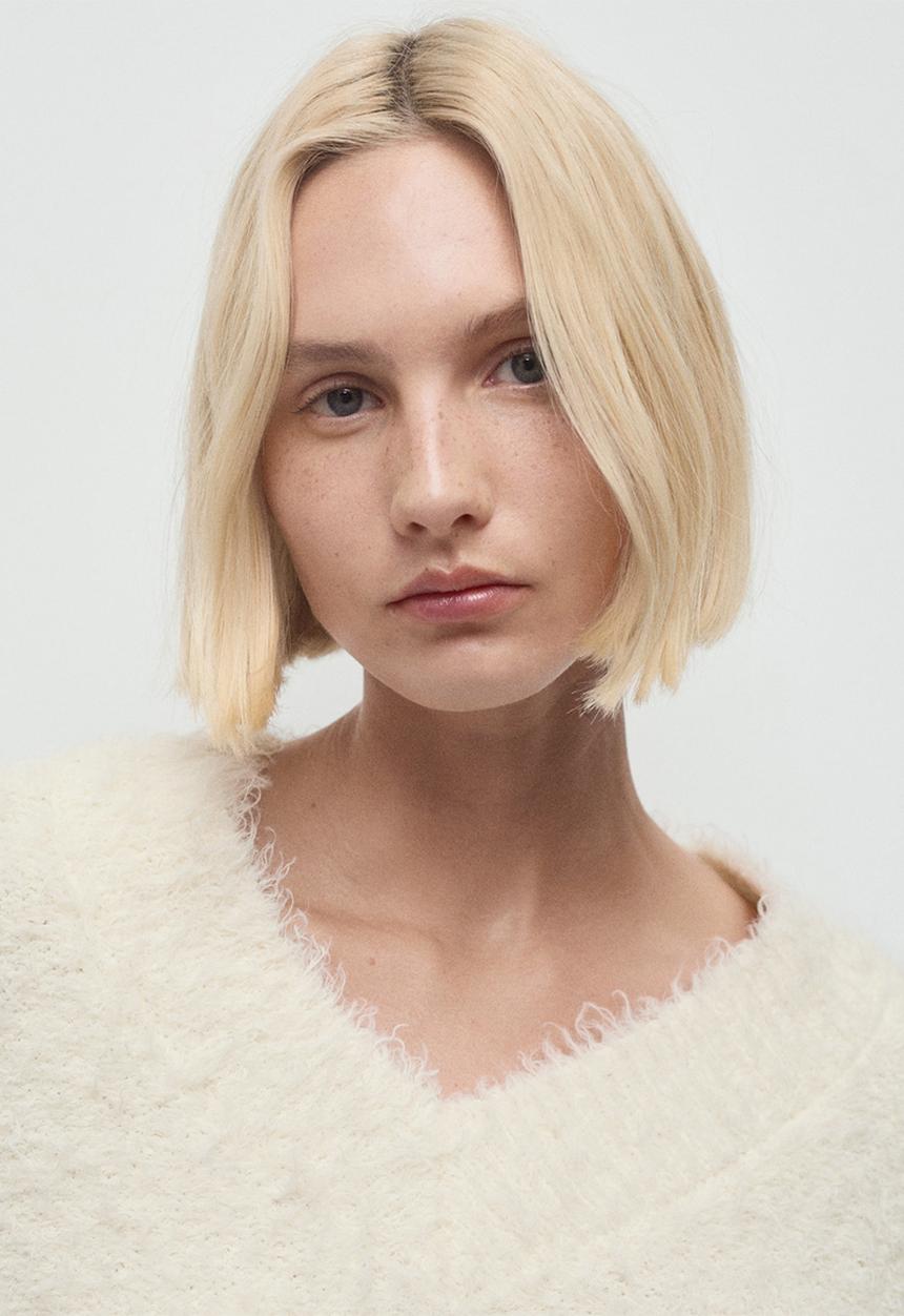 MANGO - Sweater antonia - light beige