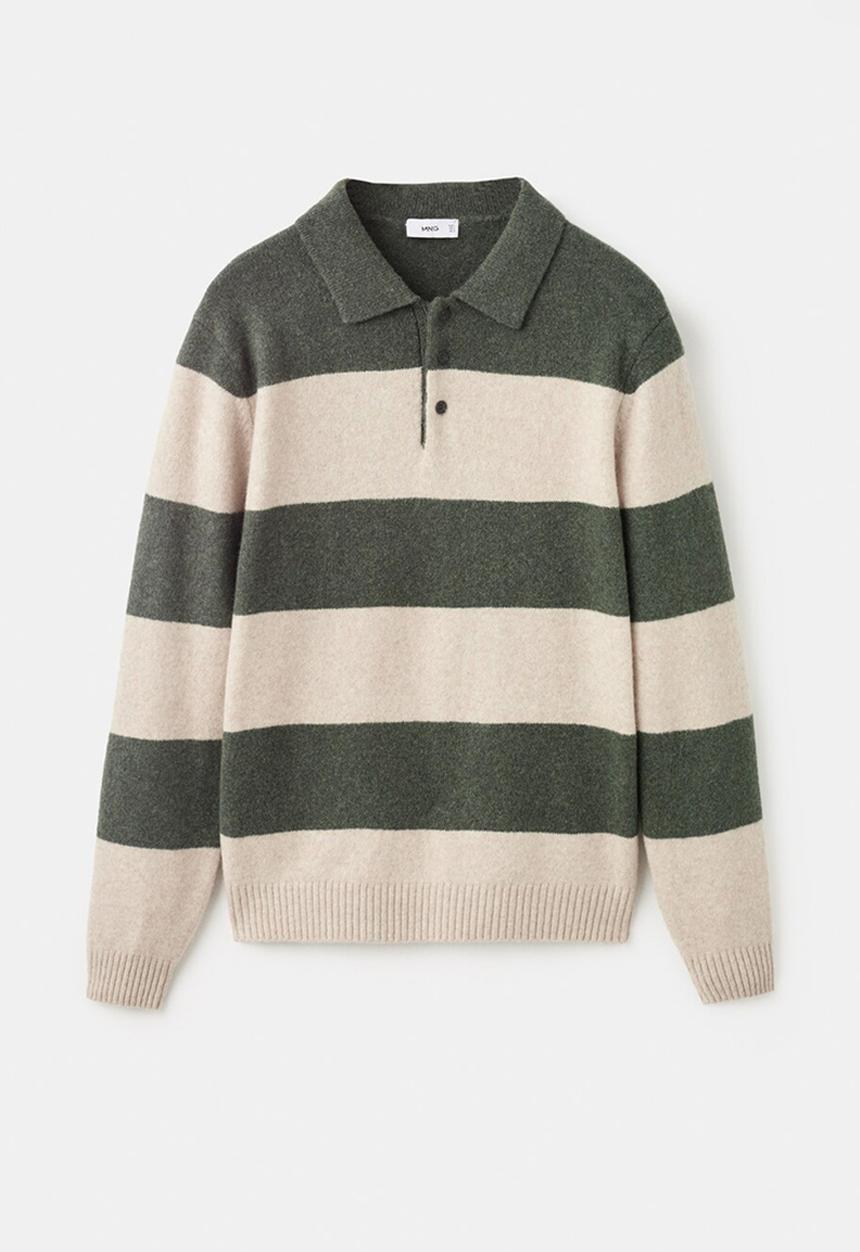 MANGO - Polo Lotusr - Dark Green
