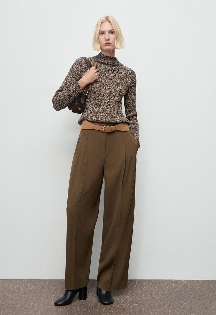 MANGO - Sweater salty - dark brown