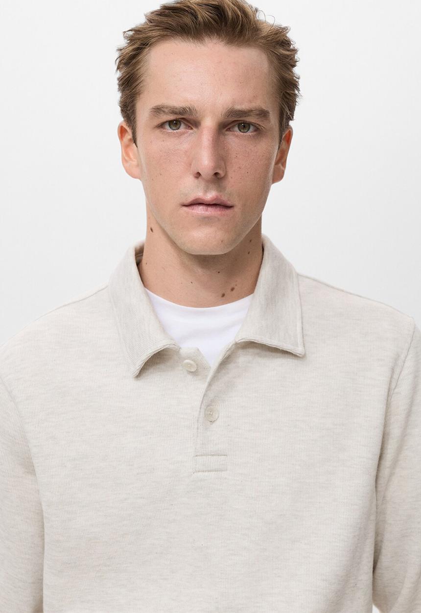 MANGO - Sudadera Shangaip - Ligth Beige