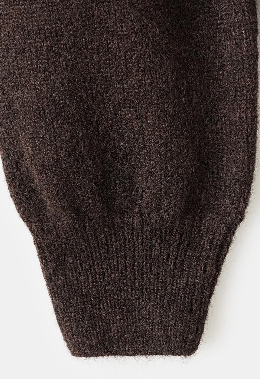 MANGO - Sweater alpi - dark brown