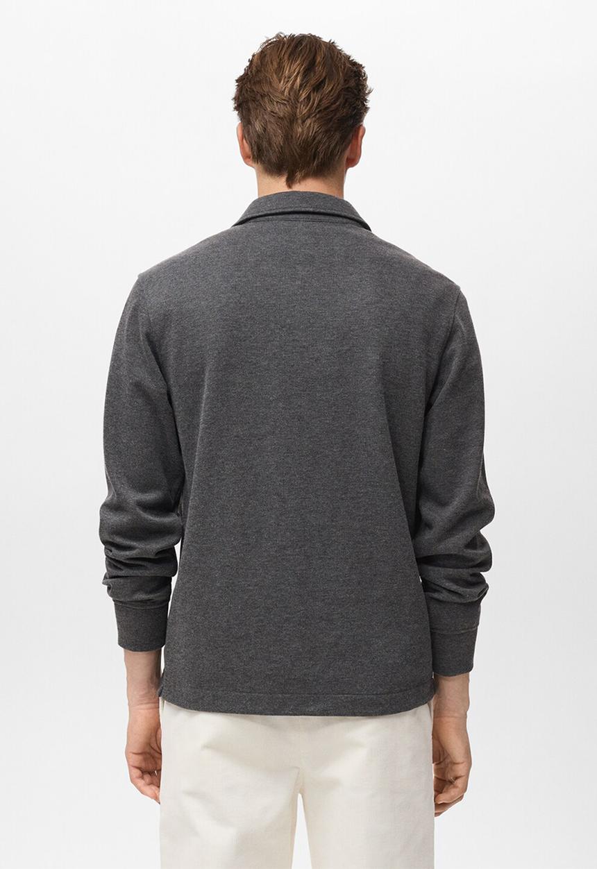 MANGO - Sudadera Shangaip - Charcoal