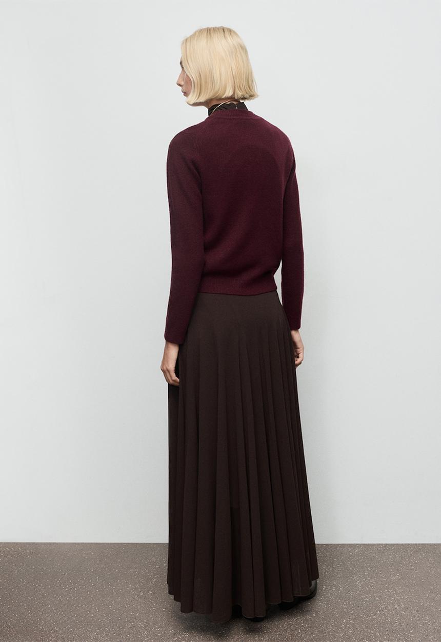 MANGO - Sweater seedsun - dark red