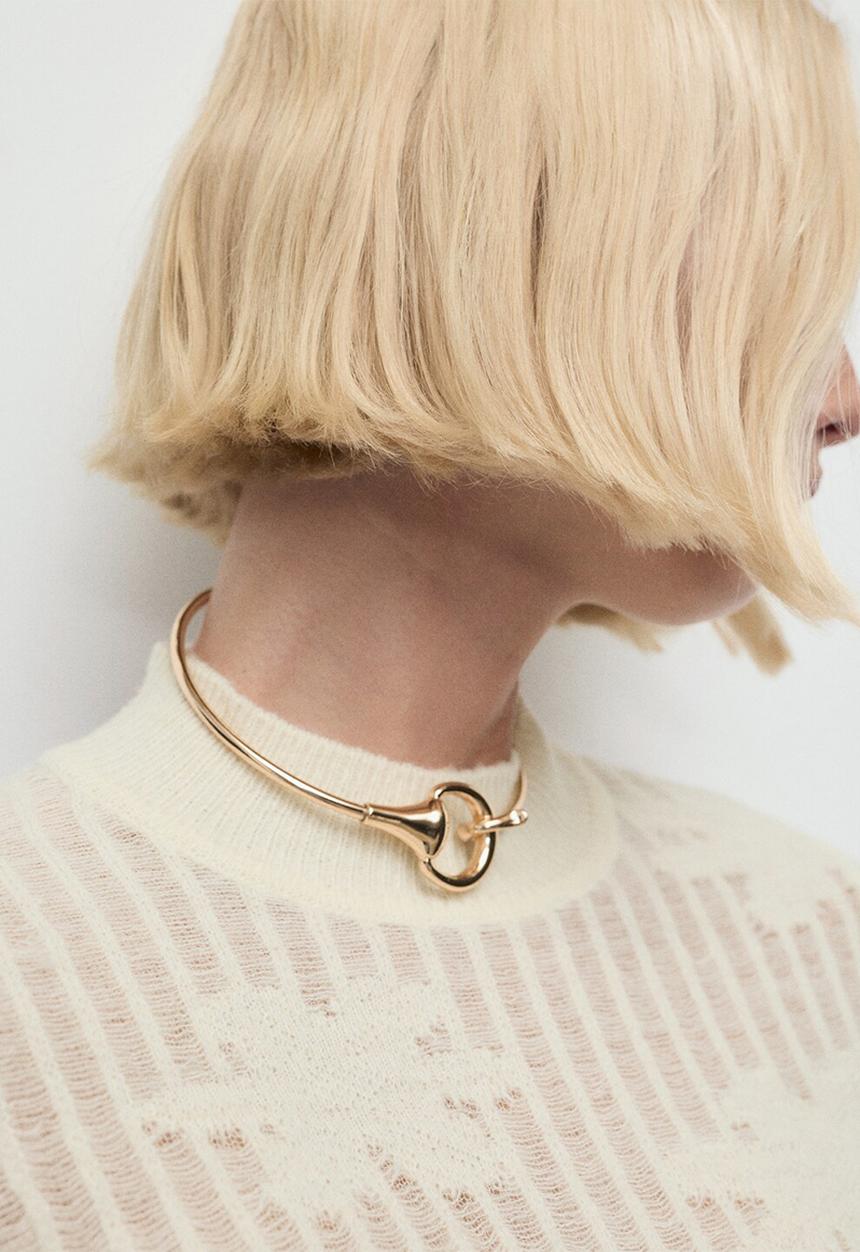 MANGO - Sweater delulu - light beige