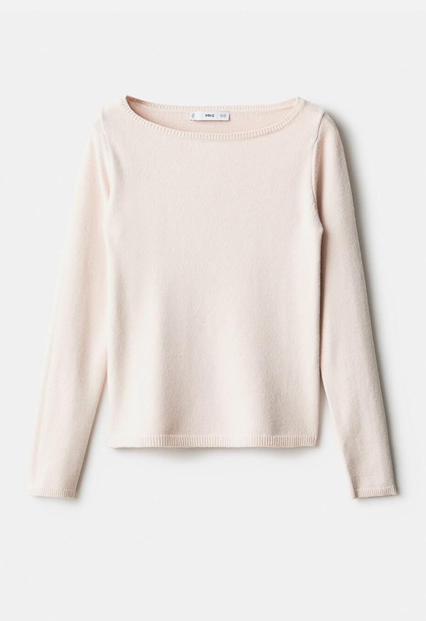 MANGO - Sweater seeds - light beige