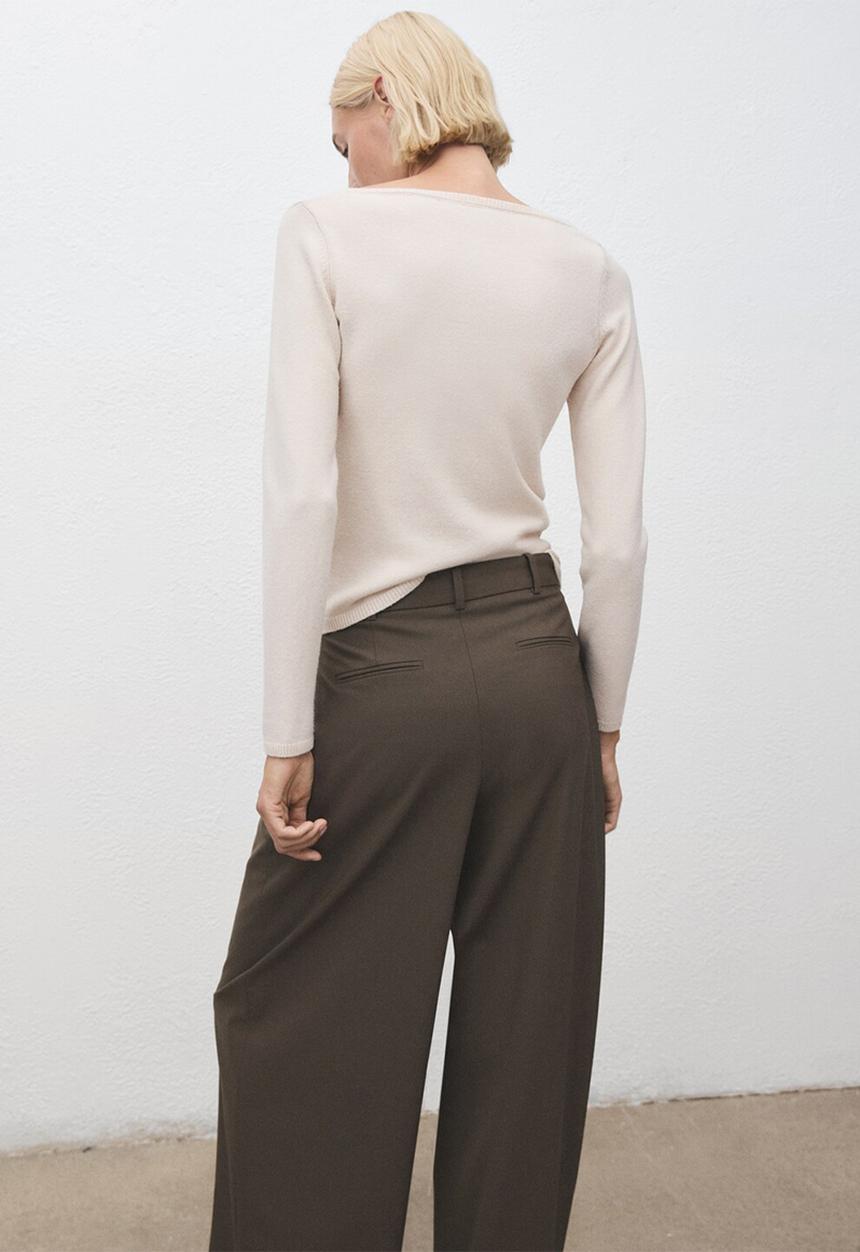 MANGO - Sweater seeds - light beige