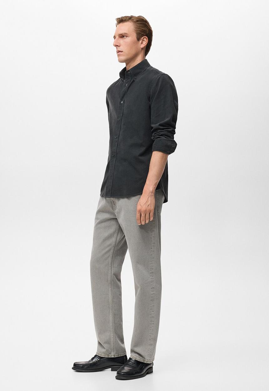 MANGO - Camisa Tadi - Grey