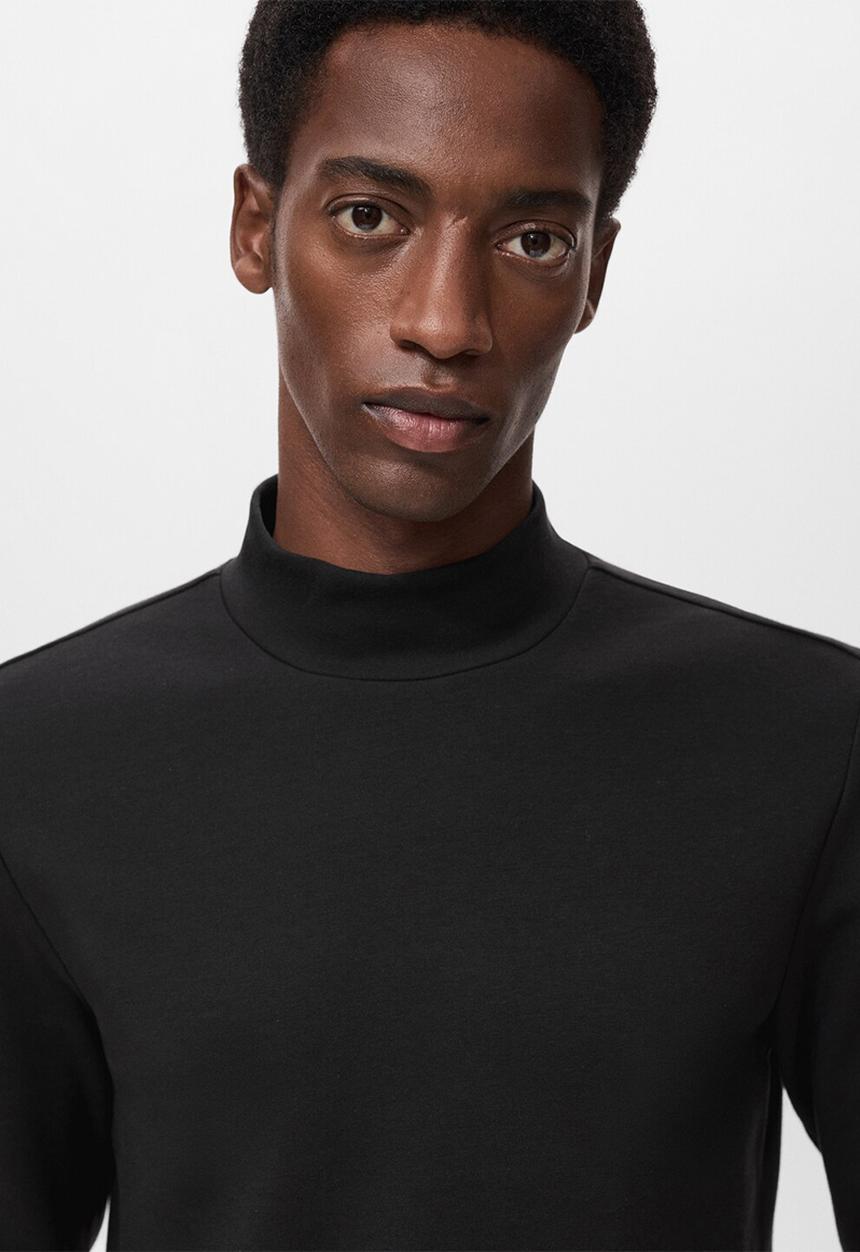 MANGO - Camiseta Luton - Black